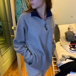 U of M quarter zip fleece